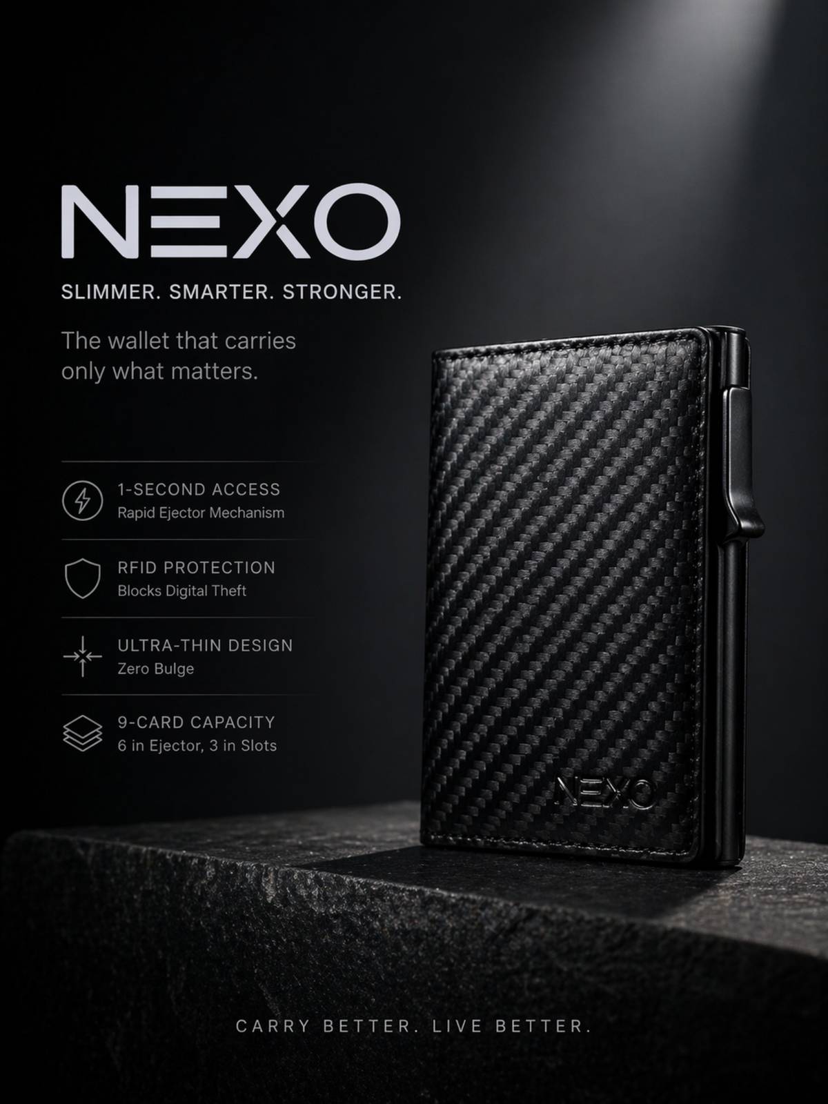 NEXO wallet product ad